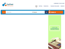 Tablet Screenshot of easypower.cl